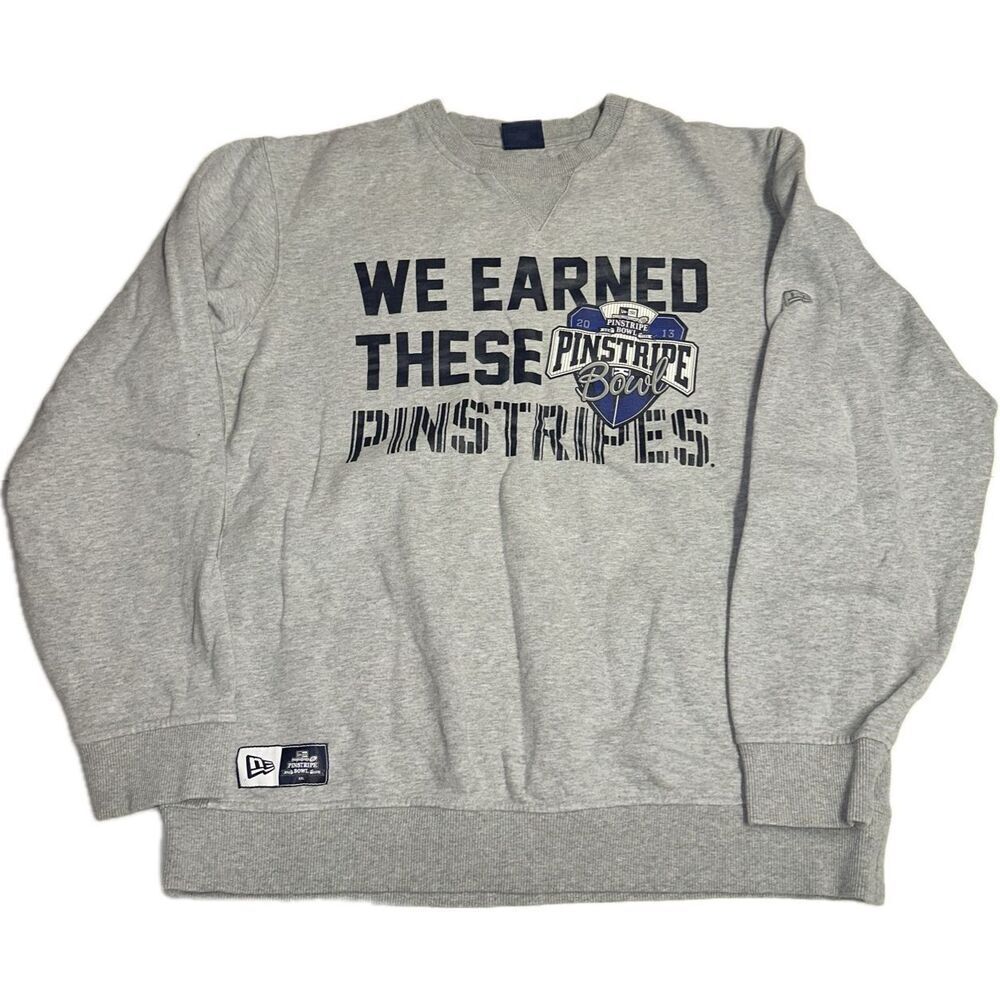 2013 New Era Pinstripe Bowl Hoodie XXL 2XL NCAA Notre‎ Dame Fighting Irish